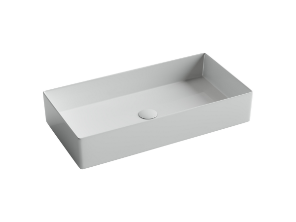 Раковина накладная прямоугольная Элемент (Element) 701x361x130, цвет белый, арт.CN6071