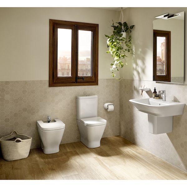 Крышка для биде Roca The Gap 806470004 Белая Крышка для биде Roca The Gap 806470004 Белая