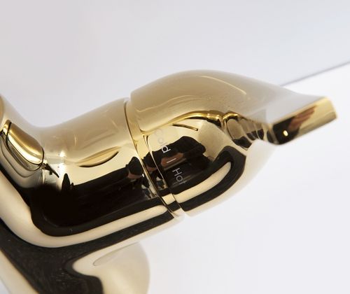 Смеситель для кухни WasserKRAFT Sauer 7107 Золото глянцевое