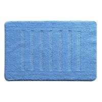Коврик для ванной комнаты Milardo Blue Lines 50x80 Голубой Коврик для ванной комнаты Milardo Blue Lines 50x80 Голубой