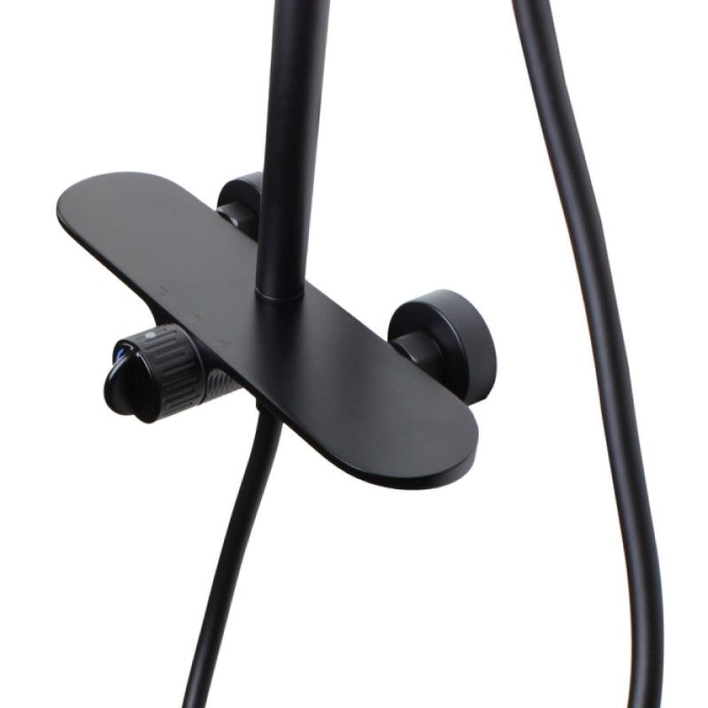 Душевая система Bronze de Luxe ICON 80112CB, черный, артикул 80112CB