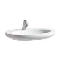 Laufen Alessi One Раковина полувстр 750х520х90мм с 1 отв., с покр. LLC, цвет: белый Laufen Alessi One Раковина полувстр 750х520х90мм с 1 отв., с покр. LLC, цвет: белый