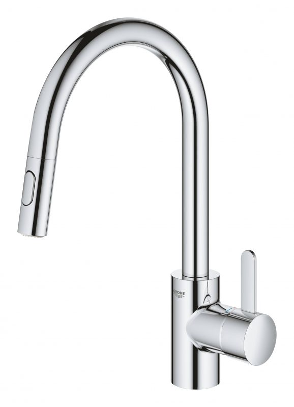 Смеситель для кухни GROHE Eurosmart Cosmopolitan, высокий излив, хром (31481001) Смеситель для кухни GROHE Eurosmart Cosmopolitan, высокий излив, хром (31481001)