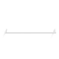 Decor Walther Mikado HTE60 Полотенцедержатель 60см, цвет: белый матовый Decor Walther Mikado HTE60 Полотенцедержатель 60см, цвет: белый матовый