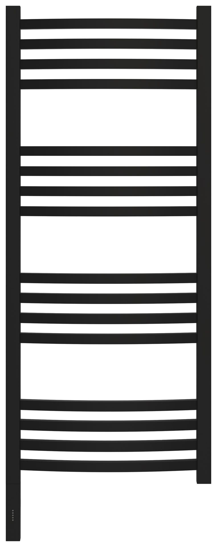 Полотенцесушитель электрический АРКУС 3.0 1000х400 МЭМ левый (Матовый чёрный)