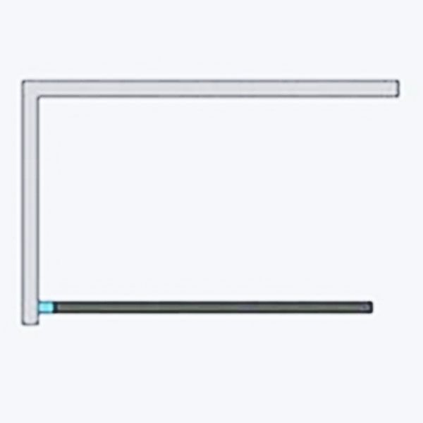 Душевая перегородка Radaway Euphoria V W1 Walk-in 100 фурнитура Хром стекло прозрачное