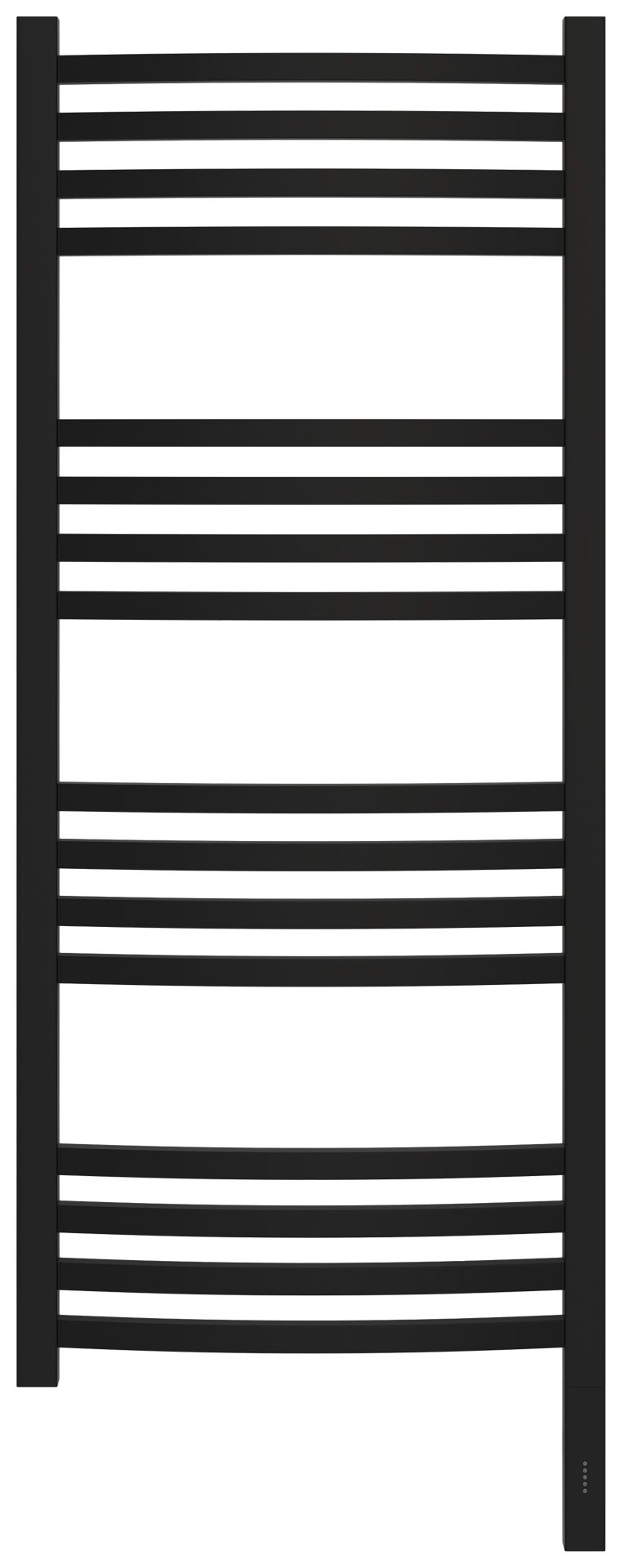 Полотенцесушитель электрический АРКУС 3.0 1000х400 МЭМ правый (Матовый чёрный)