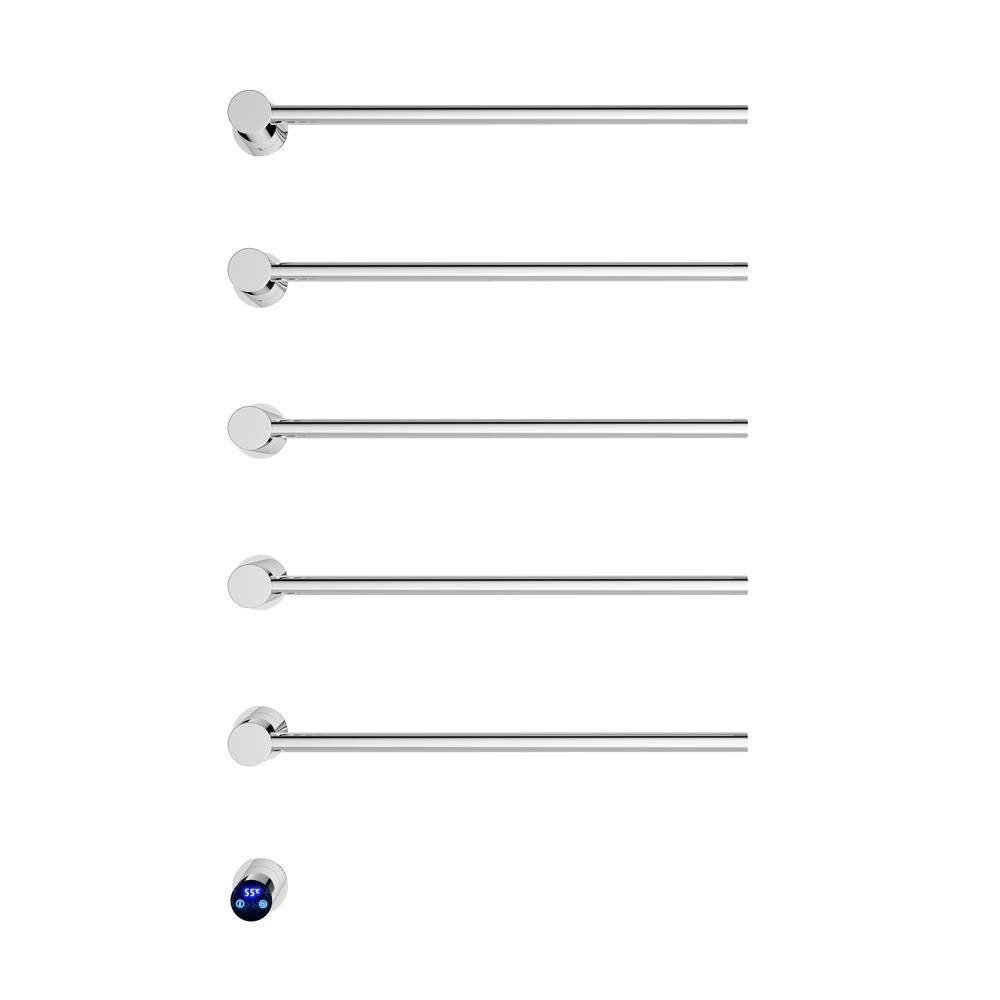 Полотенцесушитель электрический Terminus Аккорд П5 50х80, хром, артикул 4670078568120