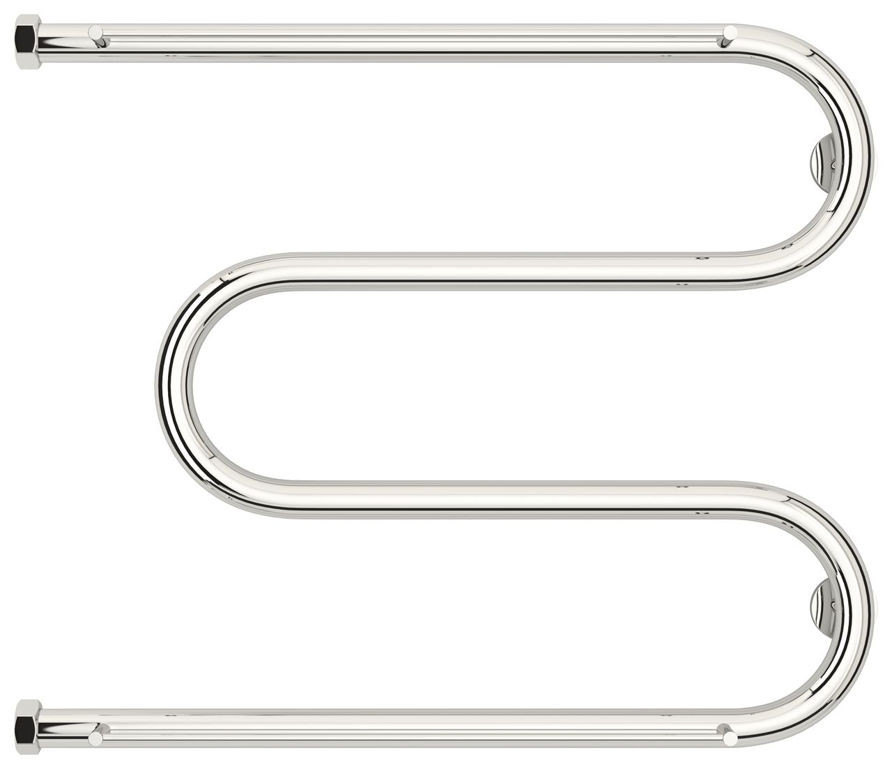 Полотенцесушитель водяной М-обр. 2П 500х650 Н. Г. 1" (Без покрытия) Полотенцесушитель водяной М-обр. 2П 500х650 Н. Г. 1" (Без покрытия)