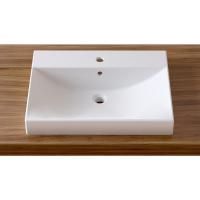 Раковина врезная для ванной комнаты Lavinia Boho Bathroom Sink 33311012, умывальник из фарфора, ширина 60 см