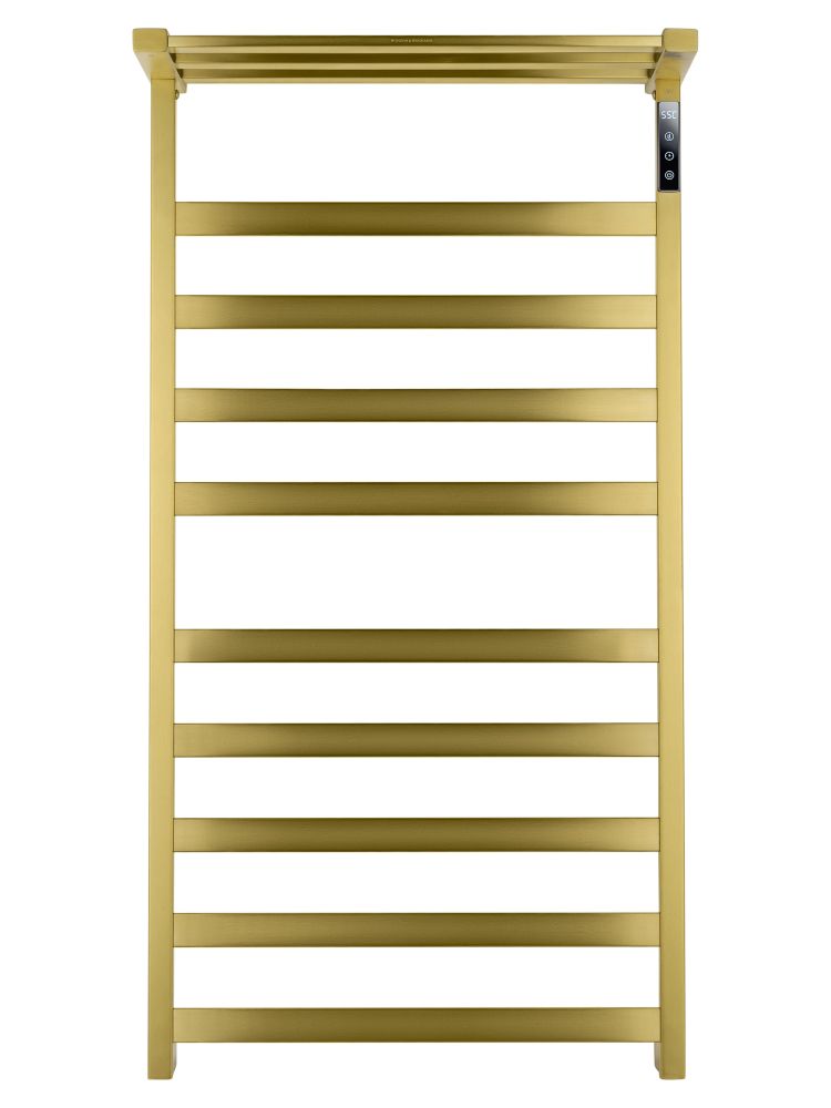 Полотенцесушитель электрический WONZON & WOGHAND FRANKFURT, Брашированное золото (WW-1029-BG)
