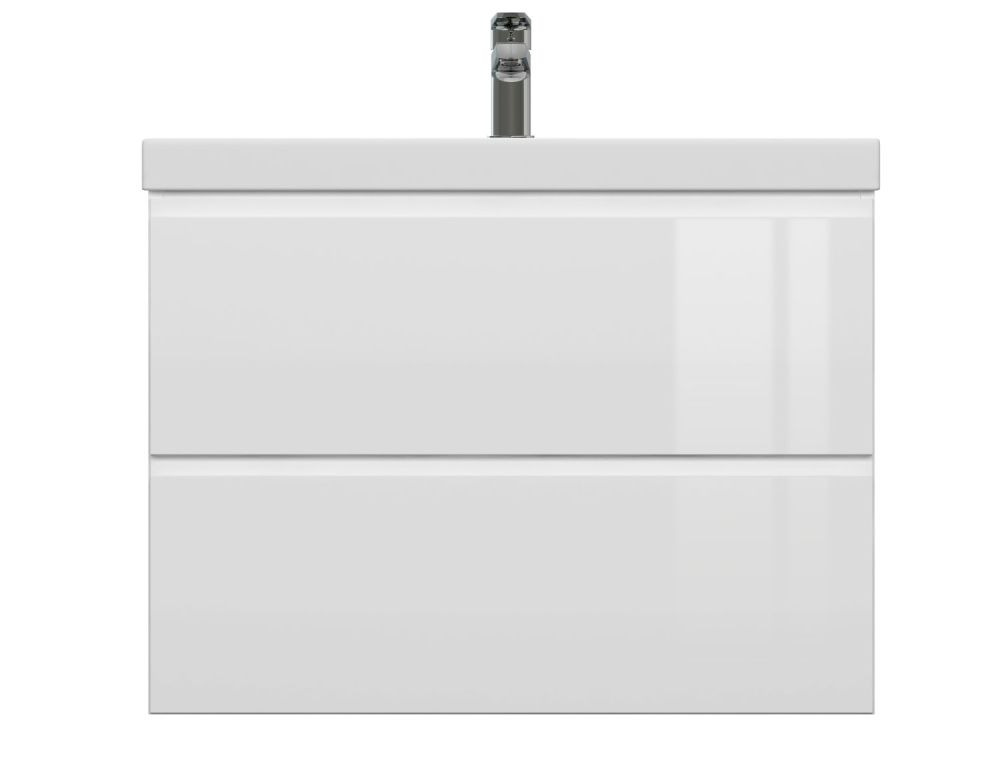 Тумба подвесная Cersanit MODUO 80 белый под раковину S-UM-MOD80/1 (MODUO 80) (64141), артикул 64141