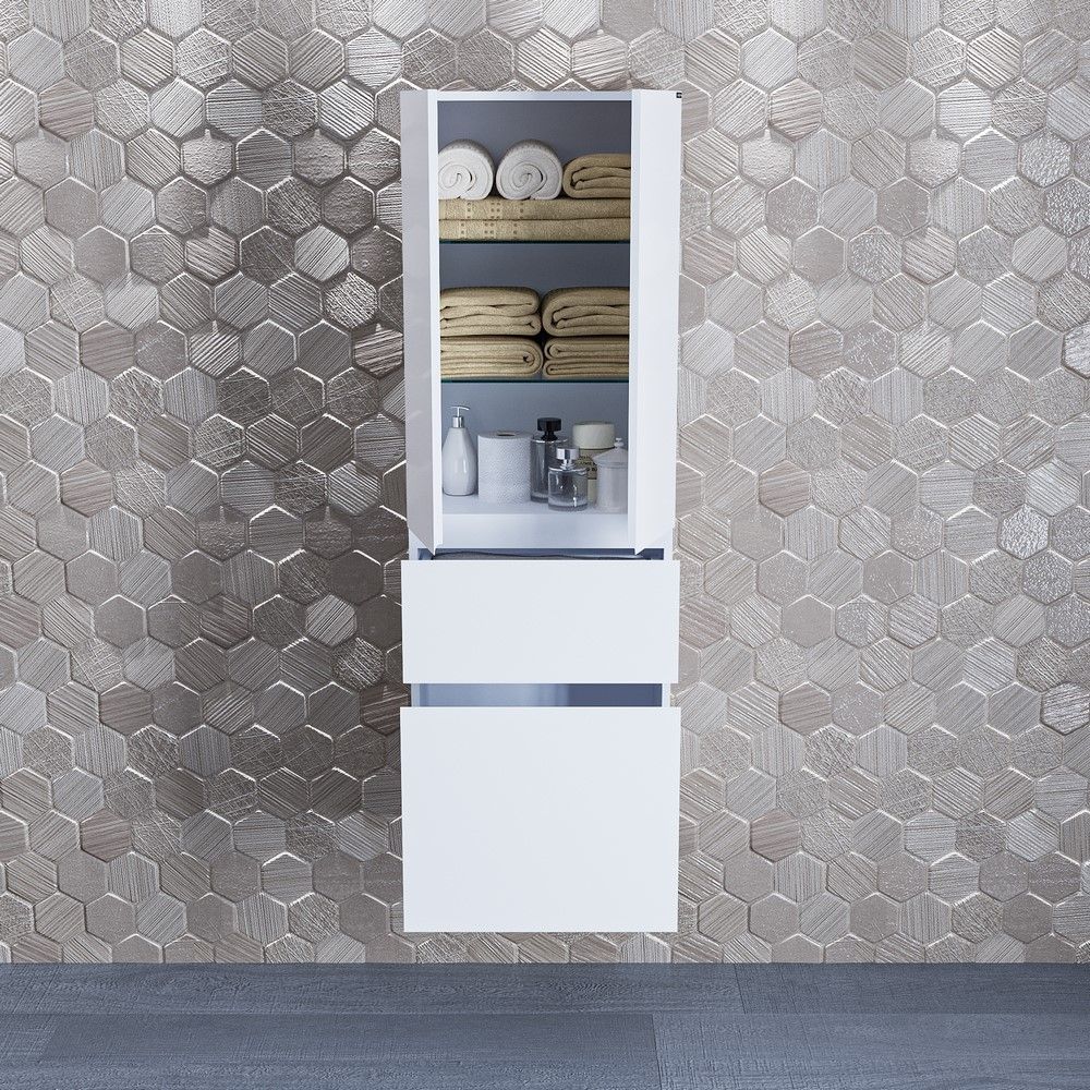 Шкаф-пенал СаНта Марс 50, 700248, подвесной