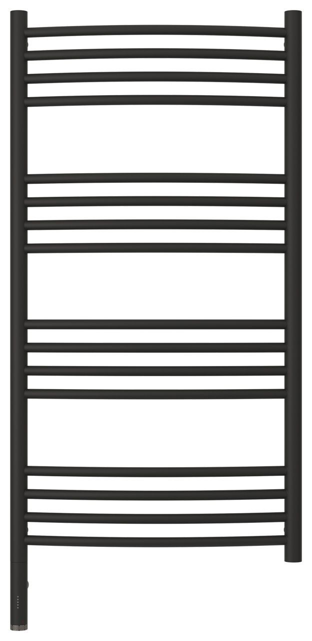 Полотенцесушитель электрический "БОГЕМА 3.0" 1000х500 / МЭМ левый (Тёмный титан муар)