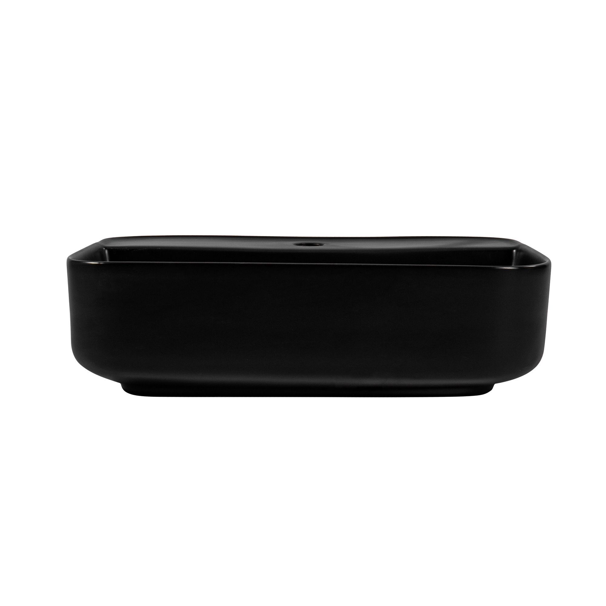Раковина накладная для установки на столешницу AQUATEK ВЕГА  AQ5506-MB 500*395*140, с отверстием под смеситель, матовый черный Раковина накладная для установки на столешницу AQUATEK ВЕГА  AQ5506-MB 500*395*140, с отверстием под смеситель, матовый черный
