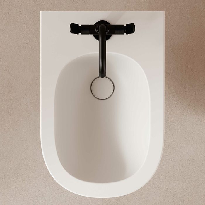 GLOBO Lalita Биде подвесное  54х36хh26 см, с 1 отв под смеситель, в компл с креплением, цвет белый