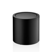 Decor Walther DW 125 Корзина для бумаги 20xh21см, с крышкой, цвет: черный матовый