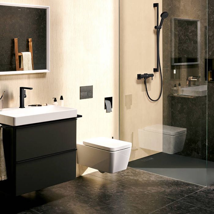 Ручной душ, Hansgrohe, Pulsify Select S, размер душевого диска, мм-105, форма-круглая, количество режимов-3, тип струи-PowderRain, IntenseRain, массажная, цвет-черный матовый Ручной душ, Hansgrohe, Pulsify Select S, размер душевого диска, мм-105, форма-круглая, количество режимов-3, тип струи-PowderRain, IntenseRain, массажная, цвет-черный матовый