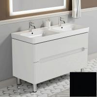 Тумба с раковиной SanVit Форма 120 kforma1202 в цвете Ral Черный глянец Тумба с раковиной SanVit Форма 120 kforma1202 в цвете Ral Черный глянец