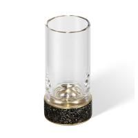 Decor Walther Rocks SMG Стакан настольный, прозрачное стекло, с кристаллами Swarovski®, цвет: золото