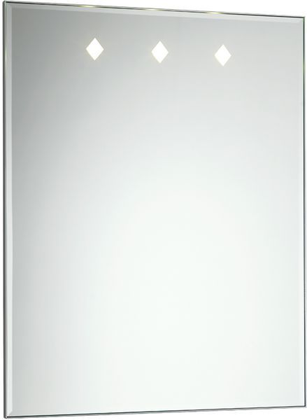 Зеркало с LED подсветкой Diva, цвет хром