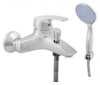 Смеситель для ванны Rav Slezak Kongo K054.5/1 хром, с фиксированным держателем лейки