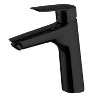 Fima Carlo Frattini Spot Смеситель для раковины, на 1 отв., с донным клапано, цвет: чёрный матовый