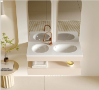 Раковина Double CHIKA (805х460х180) двойная накладная Cerutti SPA Раковина Double CHIKA (805х460х180) двойная накладная Cerutti SPA
