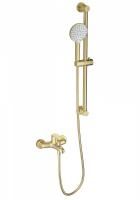 Смеситель для ванны с душевым гарнитуром WONZON & WOGHAND ALFA, Брашированное золото (WW-AE3205-BG) Смеситель для ванны с душевым гарнитуром WONZON & WOGHAND ALFA, Брашированное золото (WW-AE3205-BG)
