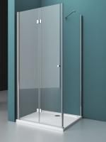 Душевой уголок BelBagno ALBANO-ASH-1-90/80-C-Cr