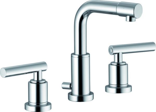 Mariner Energy, смеситель для раковины на 3 отверстия с донным клапаном, цвет хром