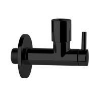GESSI Запорный кран-фильтр для подвода воды к смесителю, круглый, цвет черный матовый GESSI Запорный кран-фильтр для подвода воды к смесителю, круглый, цвет черный матовый