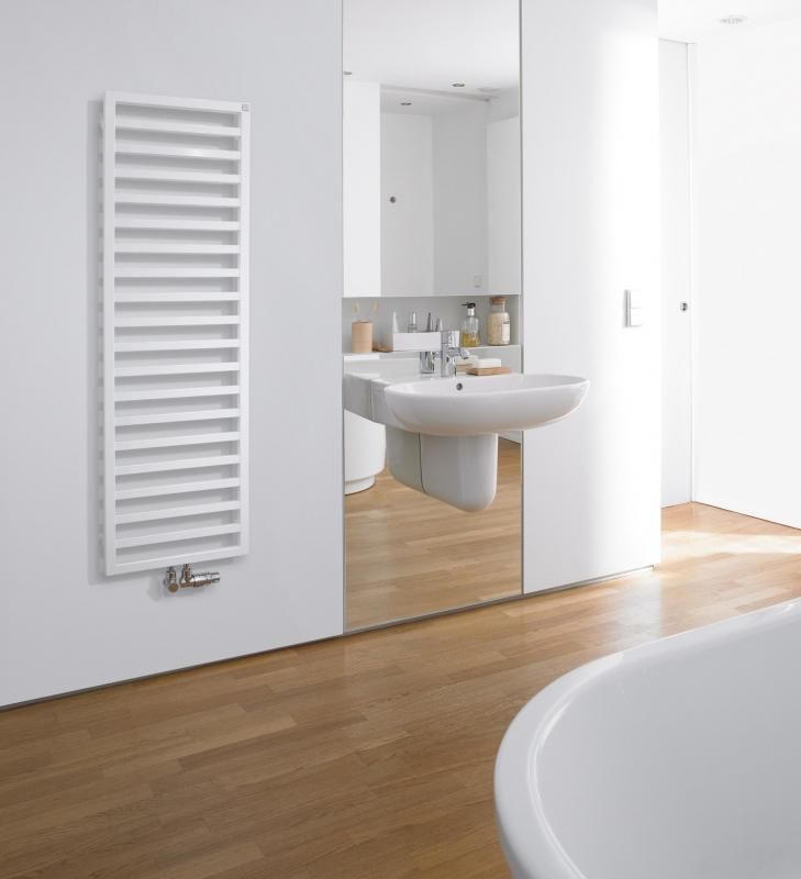 Водяной полотенцесушитель Zehnder Quaro QA-100-060 Белый Водяной полотенцесушитель Zehnder Quaro QA-100-060 Белый
