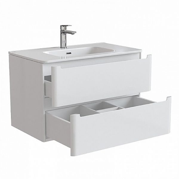 Тумба с раковиной Iddis Edifice 80 подвесная Белая, артикул EDI80W0i95K