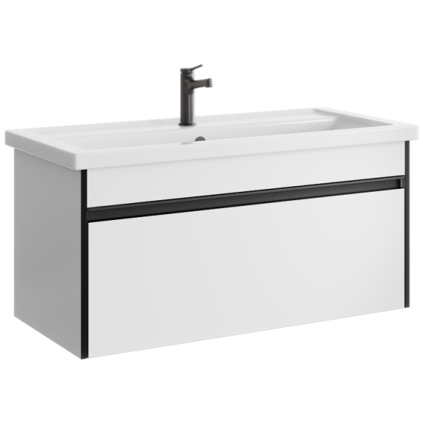 "Urban" тумба под умывальник, цвет белый, URB0110W, ТМ «AQWELLA»