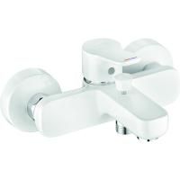 Смеситель для ванны Kludi Pure&Easy 376819165 Белый Хром Смеситель для ванны Kludi Pure&Easy 376819165 Белый Хром