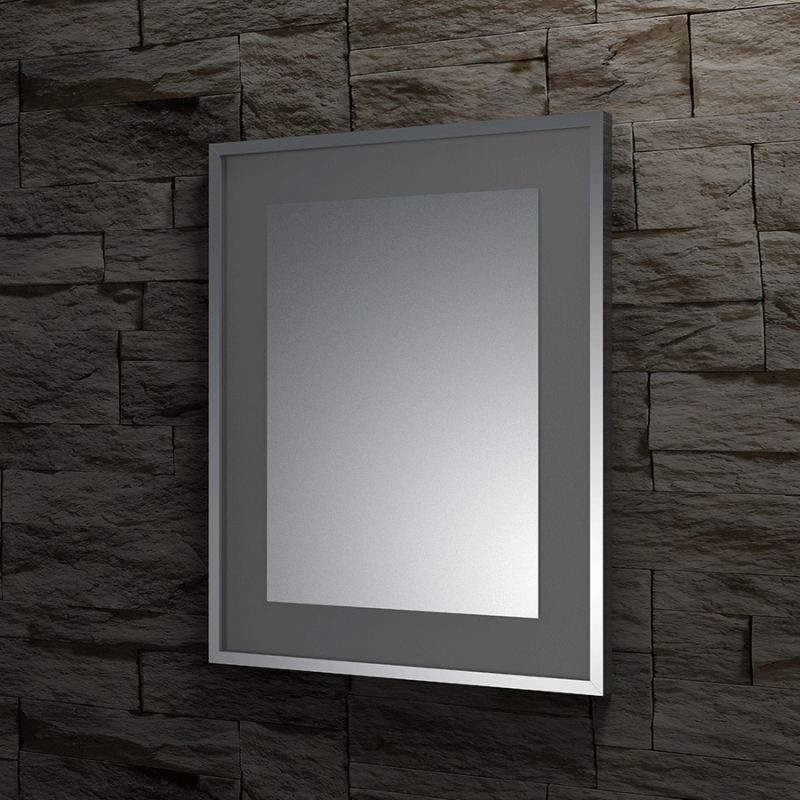 Зеркало Evoform Ledside 90х150 Сталь Зеркало Evoform Ledside 90х150 Сталь