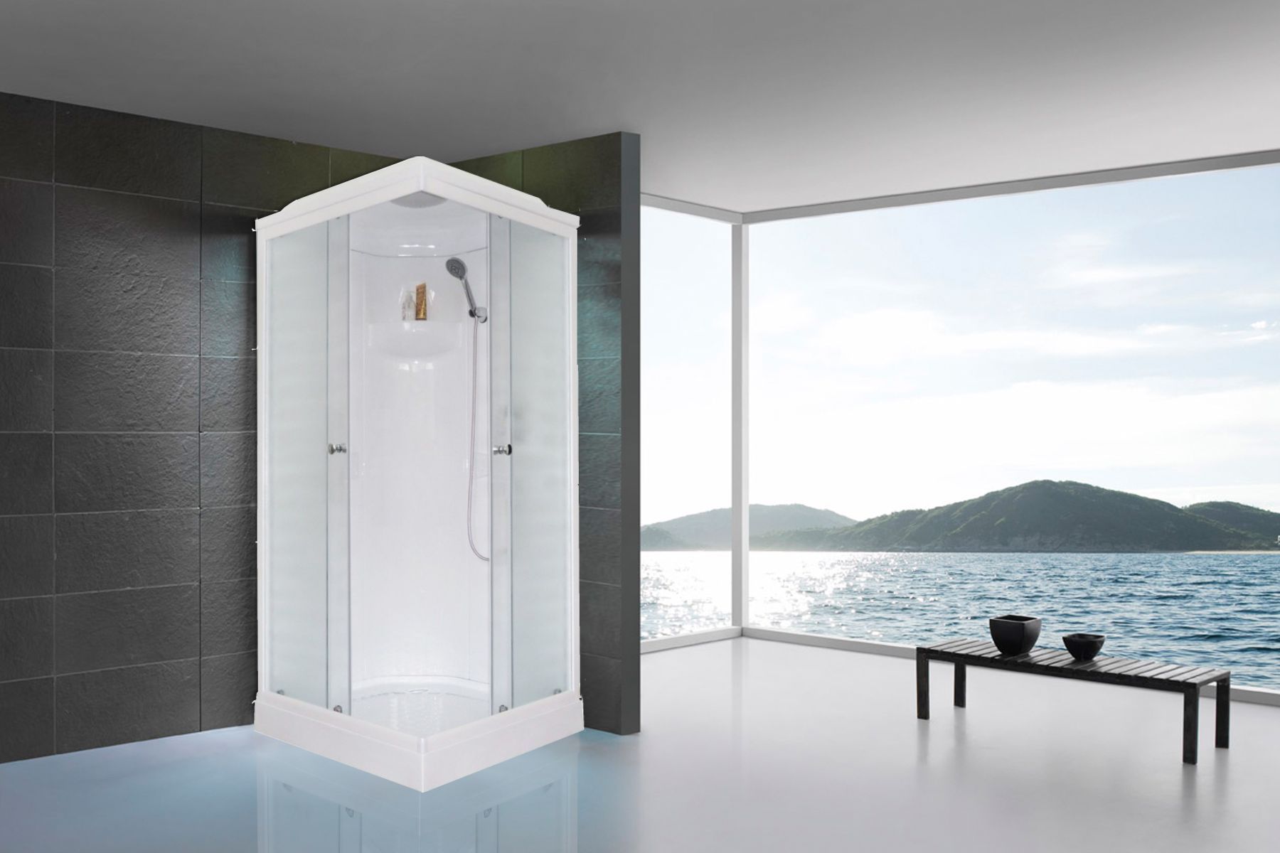 Душевая кабина Royal Bath RB 90HP1-M (матовое) Душевая кабина Royal Bath RB 90HP1-M (матовое)
