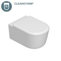 Унитаз, Globo, LALITA, безободковый (с открытым смывным краем), тип установки-подвесной, ширина, мм-360, глубина, мм-540, высота, мм-340, форма чаши-овальная, выпуск-горизонтальный, материал-керамика, бачок-необходима система инсталляции, скрытый бачок, с