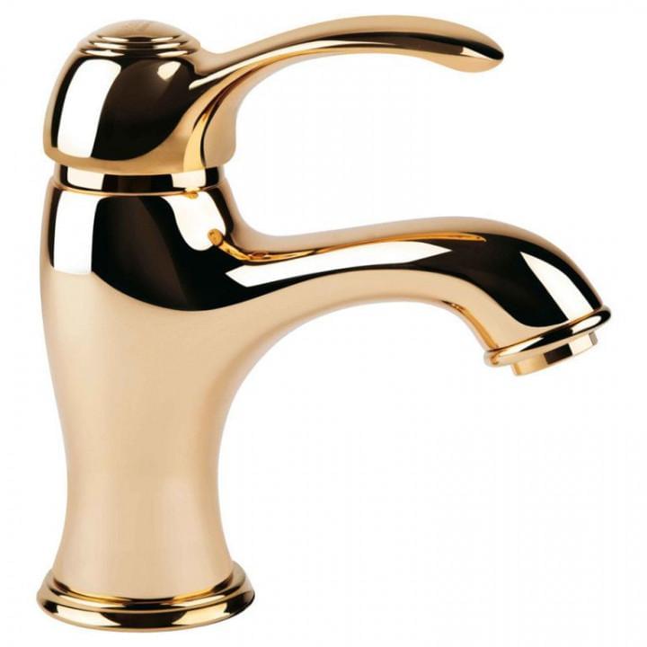 Смеситель для раковины CEZARES lira золото Opadiris