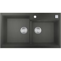 Мойка GROHE K500 с 2 чашами, 860 x 500 мм, серый гранит (31649AT0) Мойка GROHE K500 с 2 чашами, 860 x 500 мм, серый гранит (31649AT0)
