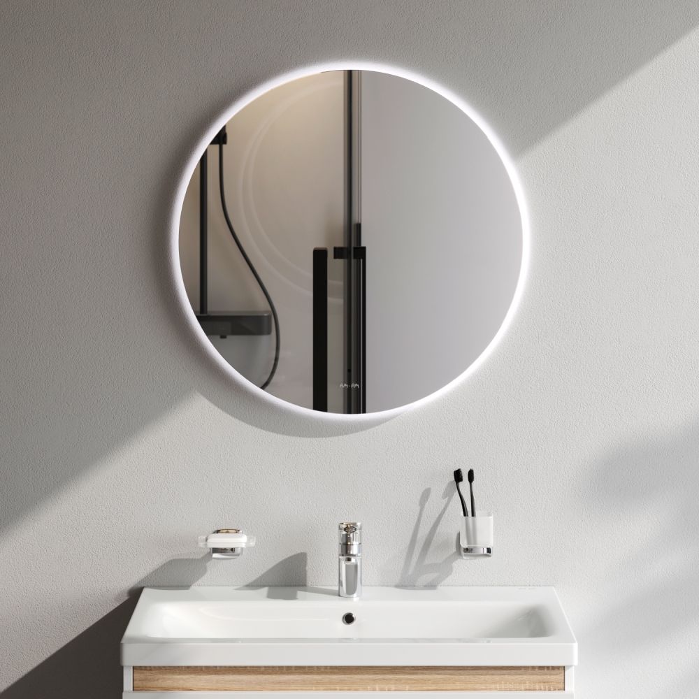 M85MOX40651S X-Joy Зеркало круг с интерьерной Led подсветкой, ИК-сенсорром, 65 см