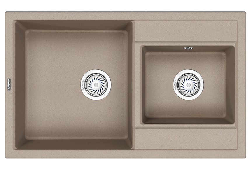 Кухонная мойка Granula 8201, ПЕСОК, артикул 8201, ПЕСОК