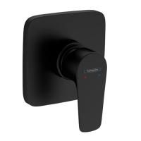 Смеситель для душа, Hansgrohe, Talis E, на 1 потребитель, тип открывания воды-однорычажный, тип регулирования воды-керамический картридж, монтаж-настенный встраиваемый, отверстия для монтажа-1, внутренняя часть-необходимо заказать, цвет-черный матовый Смеситель для душа, Hansgrohe, Talis E, на 1 потребитель, тип открывания воды-однорычажный, тип регулирования воды-керамический картридж, монтаж-настенный встраиваемый, отверстия для монтажа-1, внутренняя часть-необходимо заказать, цвет-черный матовый
