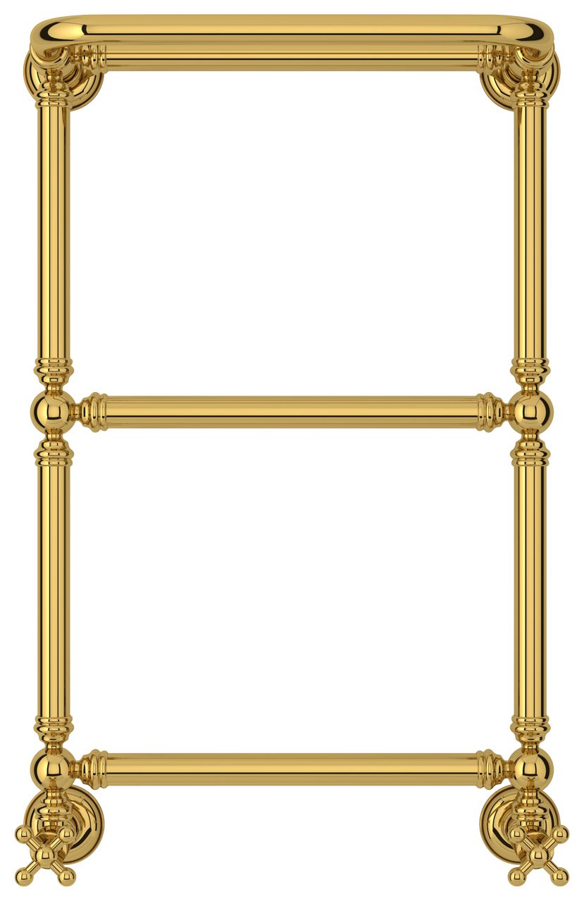 Полотенцесушитель водяной "Ренессанс 1386" 660х400 (ЗОЛОТО)