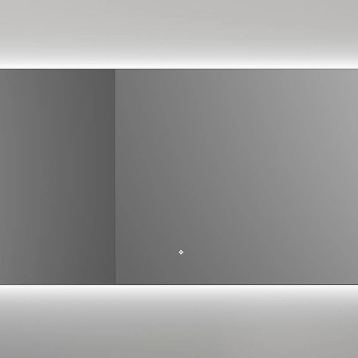 SALINI Зеркало для ванны OMBRA с LED подсветкой 1400х700х25 мм, влагостойкое AGC Сrystalvision, сенс выкл, крепления,обогрев, антизапот SALINI Зеркало для ванны OMBRA с LED подсветкой 1400х700х25 мм, влагостойкое AGC Сrystalvision, сенс выкл, крепления,обогрев, антизапот
