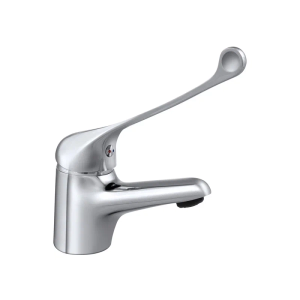 Смеситель для раковины с хирургической ручкой Славен СЛ-ОД-Х10, хром