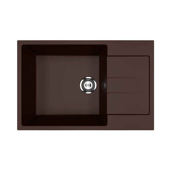 Кухонная мойка Ulgran U-602-345, шоколад