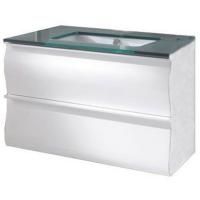 Тумба под раковину Cezares GLISS85C.07 подвесная Bianco laccato lucido