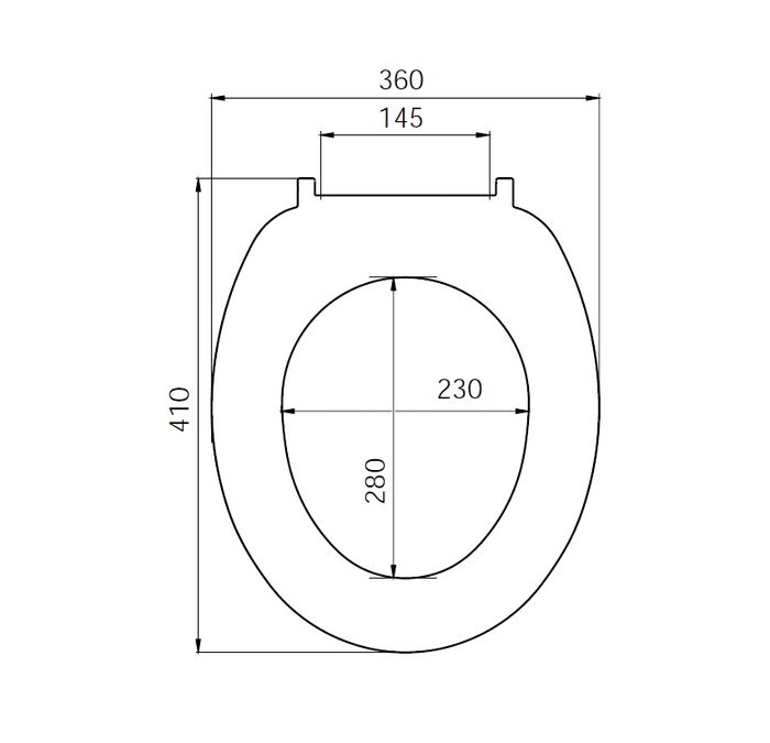 Сиденье для унитаза белое IDDIS (ID 01 061.1 bel), артикул ID 01 061.1 bel